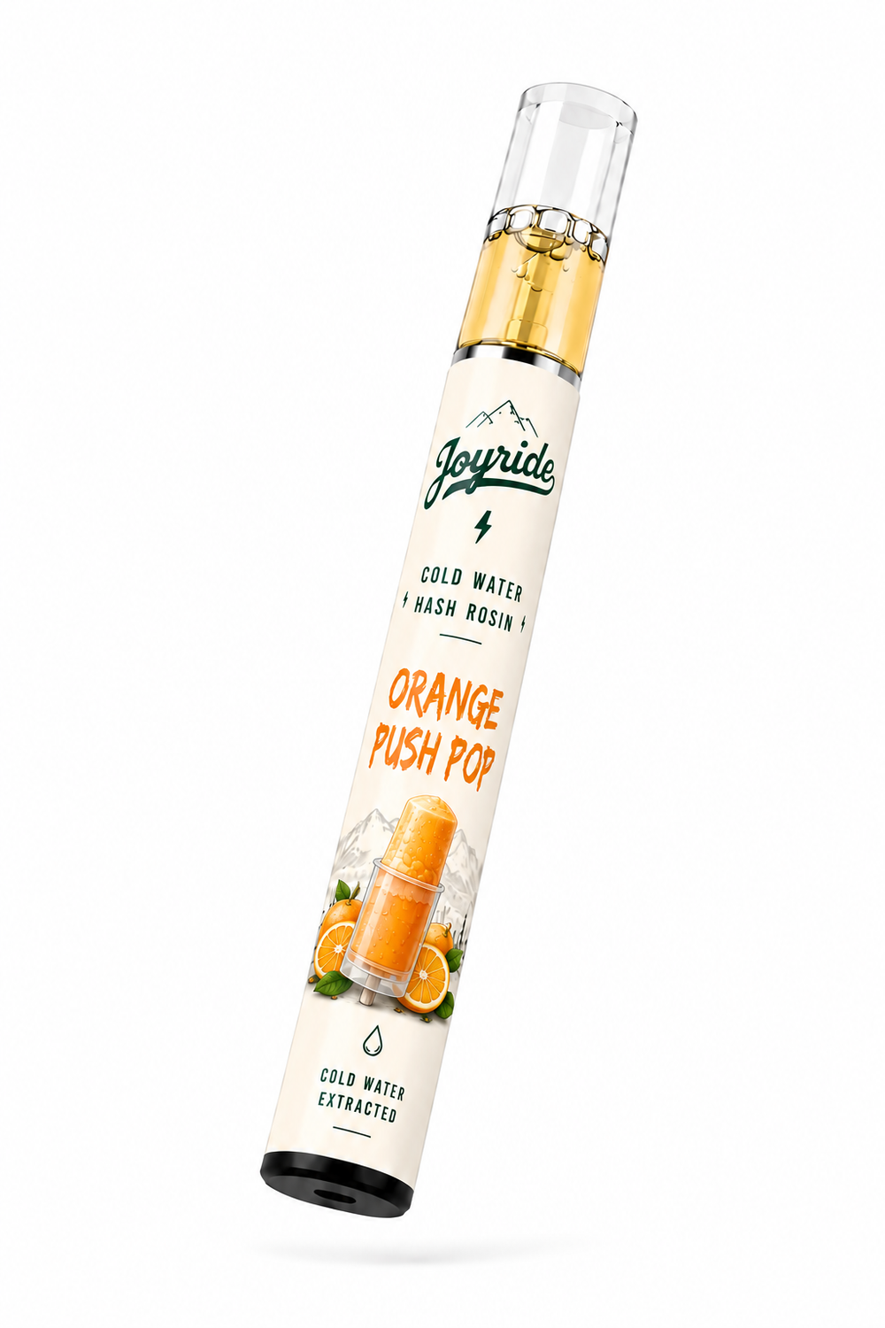 Orange Push Pop THCA Cold Water Hash Rosin Vape