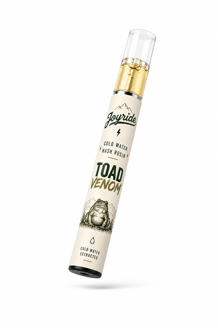 Toad Venom THCA Cold Water Hash Rosin Vape