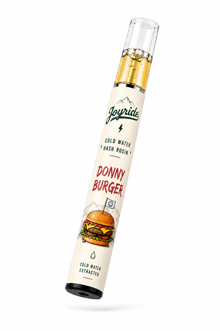 Donny Burger THCA Cold Water Hash Rosin Vape